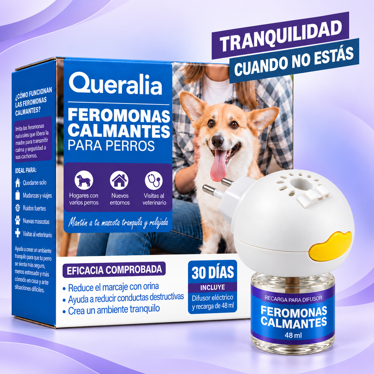 Kit Queralia Calm: difusor y recarga